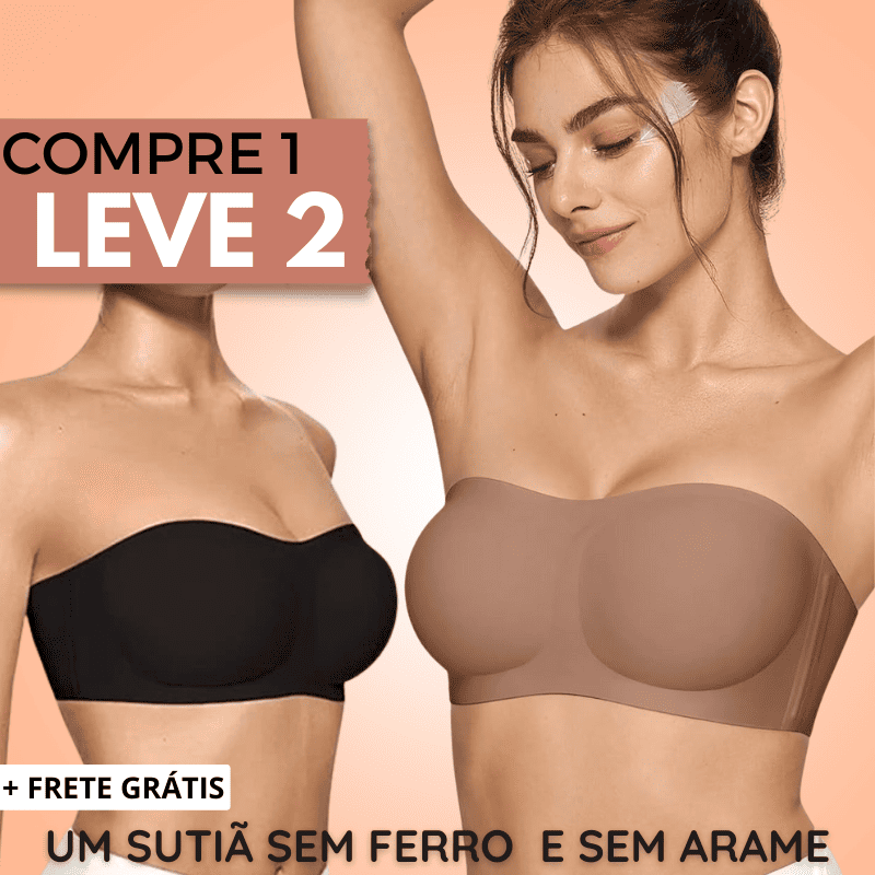 Sutiã Modelador Sem Alças e Sem Costura - BelleForm