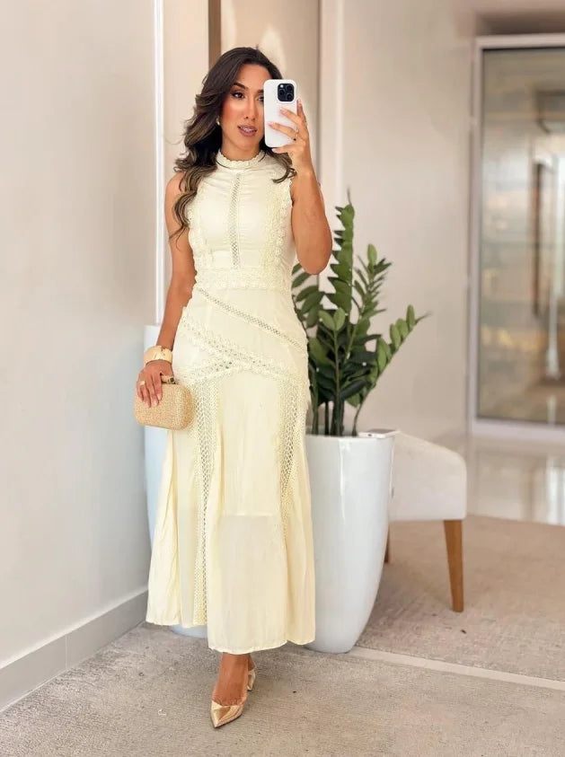Vestido Tricoline