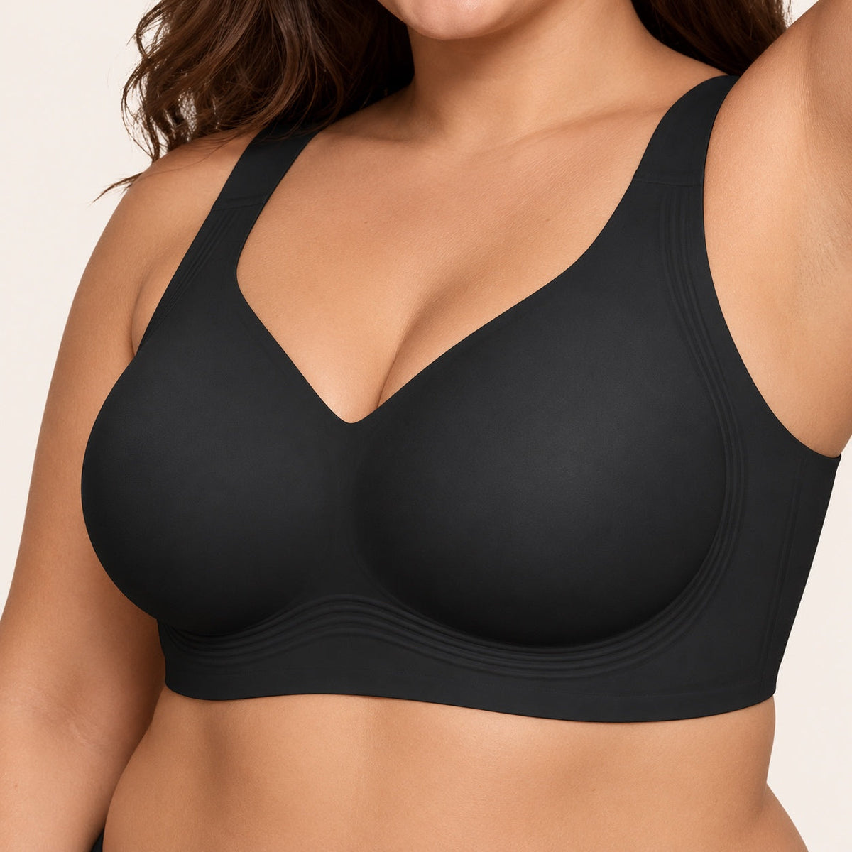 Kit 3 Sutiãs Luna Comfort™ - Efeito Invisível e Zero Marcas